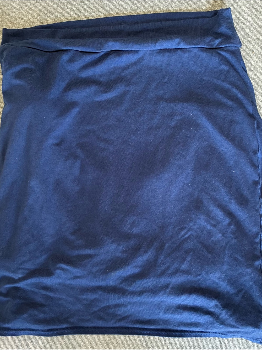 Navy Women's Skort with Side Tie - Picture 3 of 3